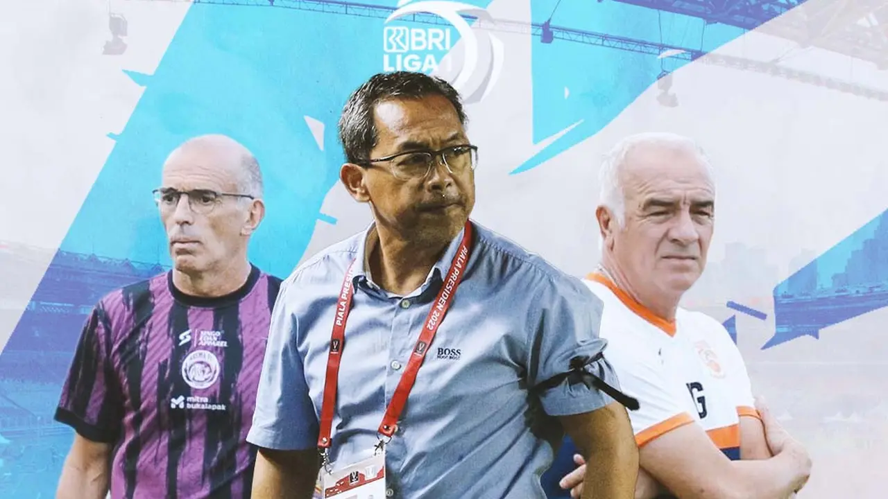 BRI Liga 1 - Pelatih yang Posisinya Tertekan di Liga 1