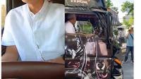 Gubernur Jawa Tengah Ganjar Pranowo jadi sopir truk