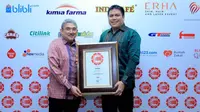 Evalube kembali meraih penghargaan Indonesia Original Brand (IOB) 2019 kategori pelumas motor.