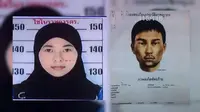 Polisi Bangkok Sebar Sketsa Wanita yang Diburu Aparat Keamanan (Royal Thai Police)