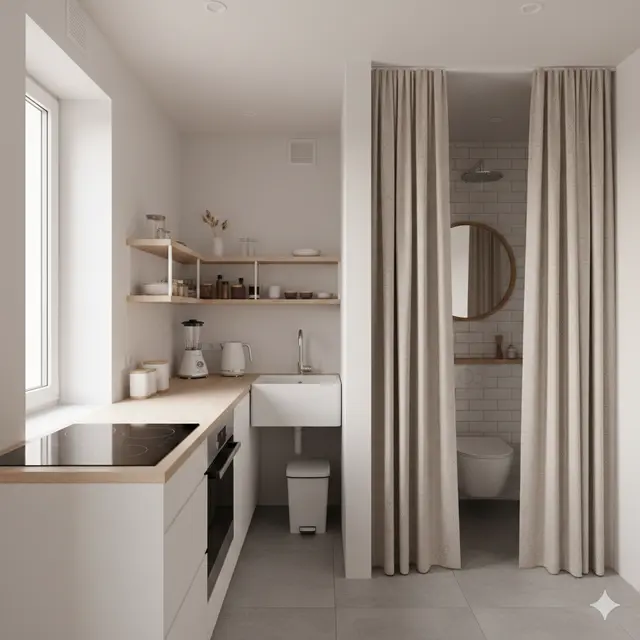 Model Dapur Minimalis dan Kamar Mandi