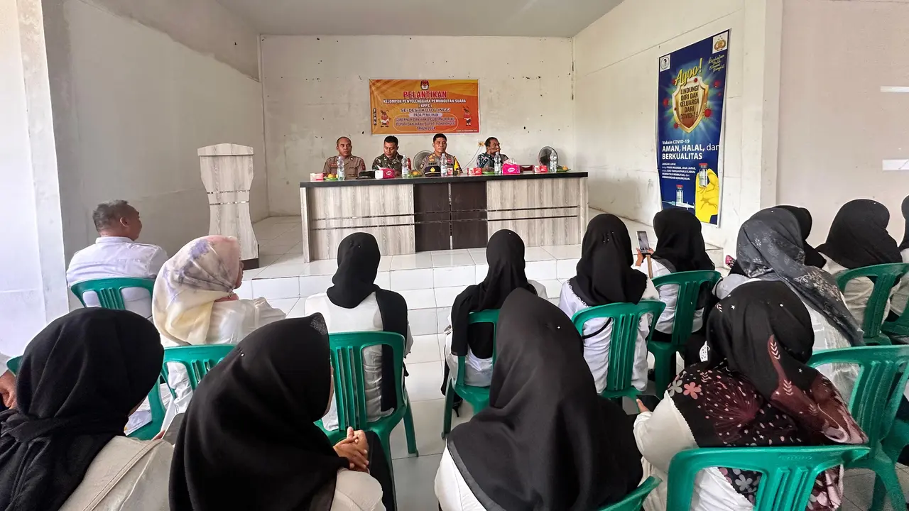 Polres Rokan Hulu jalin koordinasi dengan aparatur kecamatan dan desa antisipasi pelanggaran Pilkada.