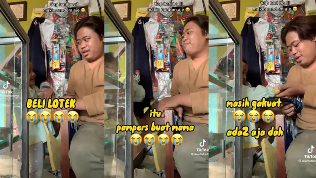 Viral Bocil TikTok Hendak Membeli Lotek (Sumber: TikTok @ akantalkintil)