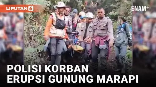 VIDEO: Dua Personil Polda Sumbar Jadi Korban Erupsi Gunung Marapi, Salah Satunya Meninggal Dunia