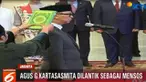 Agus menggantikan Idrus Marham yang mengundurkan diri karena tersangkut kasus dugaan korupsi proyek PLTU Riau 1.