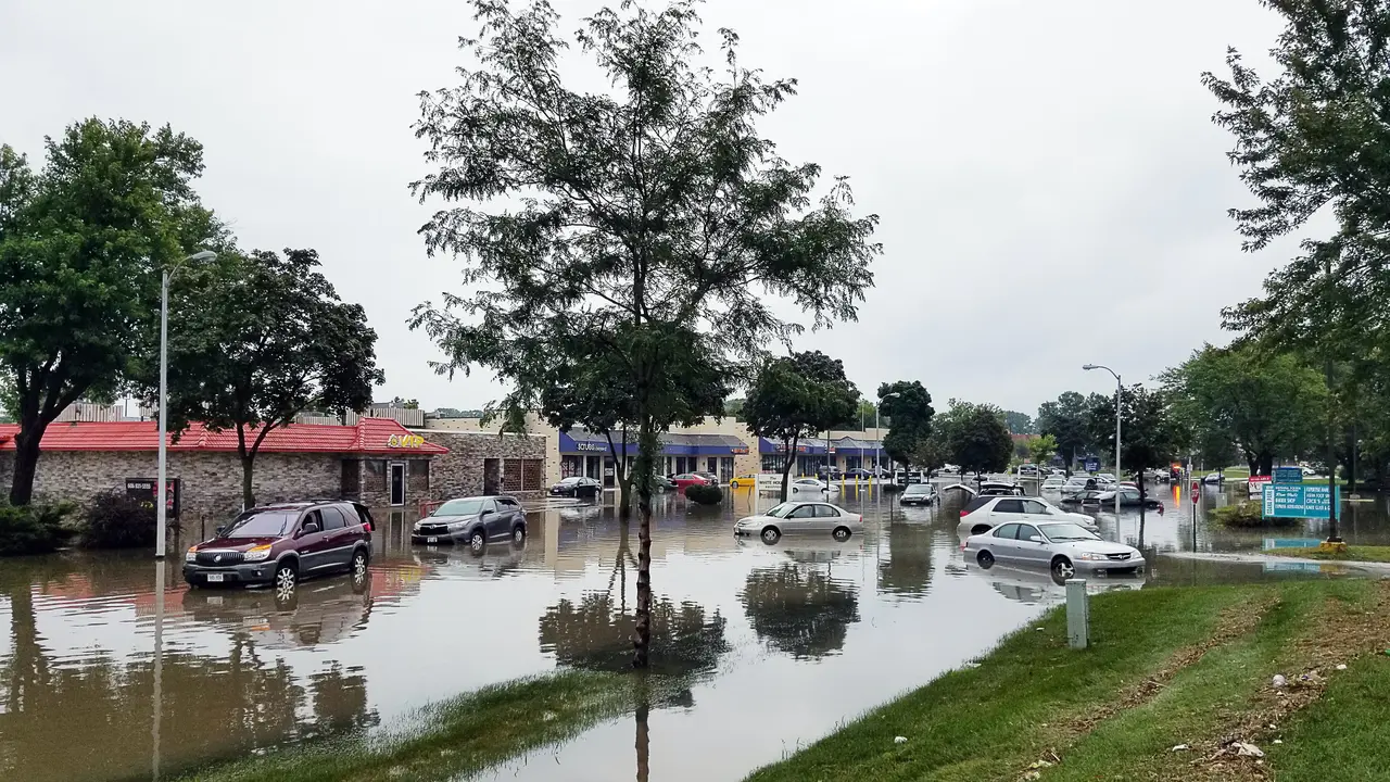 Ilustrasi banjir