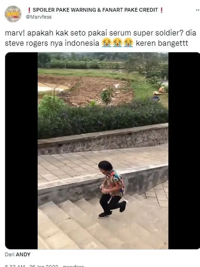 Kak Seto Berlari