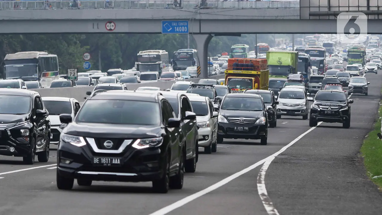 Penerapan One Way Tol Jakarta Cikampek Kembali Diberlakukan Hingga Gerbang Kalikangkung