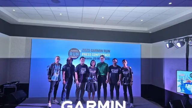 Pelari Agus Prayogo ikut Garmin Run Indonesia 2025