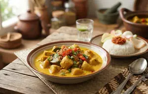 Resep Gulai Kimpul Sederhana dengan Bumbu Rumahan, Kuah Santannya Gurih dan Bumbunya Meresap