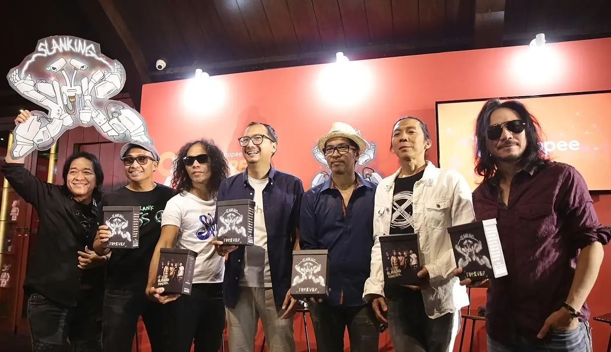 Slank rilis album Slanking Forever (Bambang E.Ros/Fimela.com)