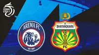 Duel Pemain Kunci Saat Arema Hadapi Bhayangkara FC di BRI Liga 1: Produk Lokal, Kushedya Hari Yudo Vs Striker Asing Ezechiel N’Douassel