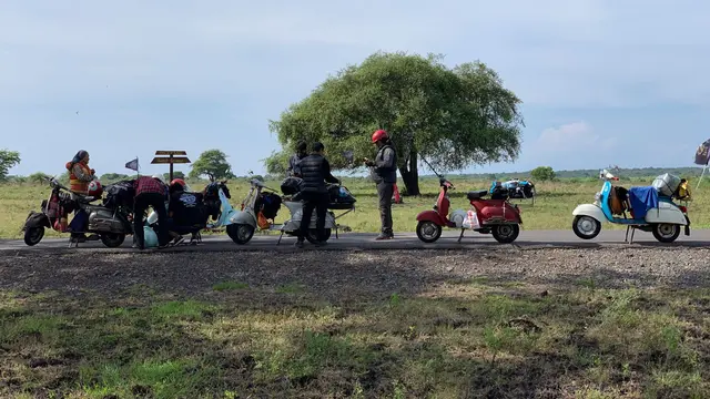 Suasana di lokasi syuting film The Last Day. (Foto: Dok. Koleksi Pribadi Mario Arfani)