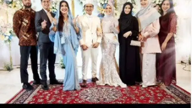Paramitha Rusady di pernikahan Sahrul Gunawan (Foto: instagram paramitha118real)