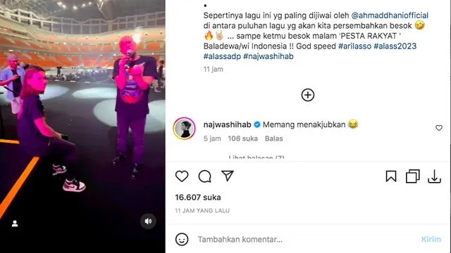 Najwa Shihab Geleng-Geleng Lihat Ahmad Dhani Nyanyi Lagu Dangdut, Akan Dibawakan di Konser Dewa 19 Hari Ini?