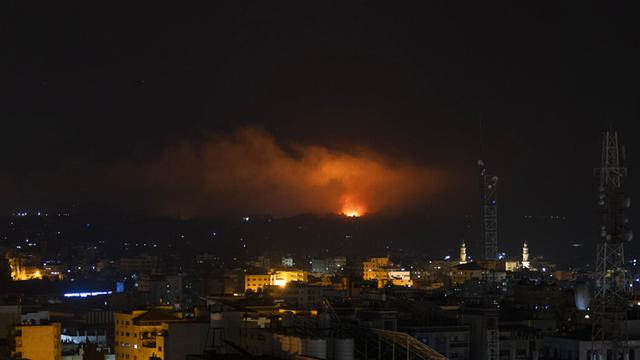 FOTO: Saling Serang Rudal dan Roket Israel - Palestina