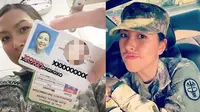 Salah satu mantan Miss Indonesia, Kristania Besouw, ternyata memiliki karir yang mencengangkan sebagai tentara AS