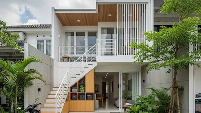 Rumah dengan Area Multifungsi