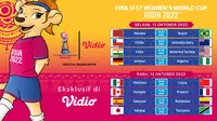 Jadwal Lengkap Piala Dunia Wanita U-17 Live Vidio, Laga Perdana 11 dan 12 Oktober 2022