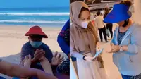 Viral Pijit dan Perawatan Kaki Di Pantai Bali, Wanita Ini Dapat Tagihan Rp 2,6 Juta. (sumber: TikTok/nialathif)