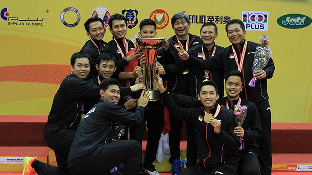 Tim putra bulutangkis Indonesia