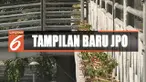 Penanaman baru dilaksakan Sabtu kemarin, namun tampilan berbeda di JPO sudah dirasakan oleh warga yang melintasi jembatan ini.
