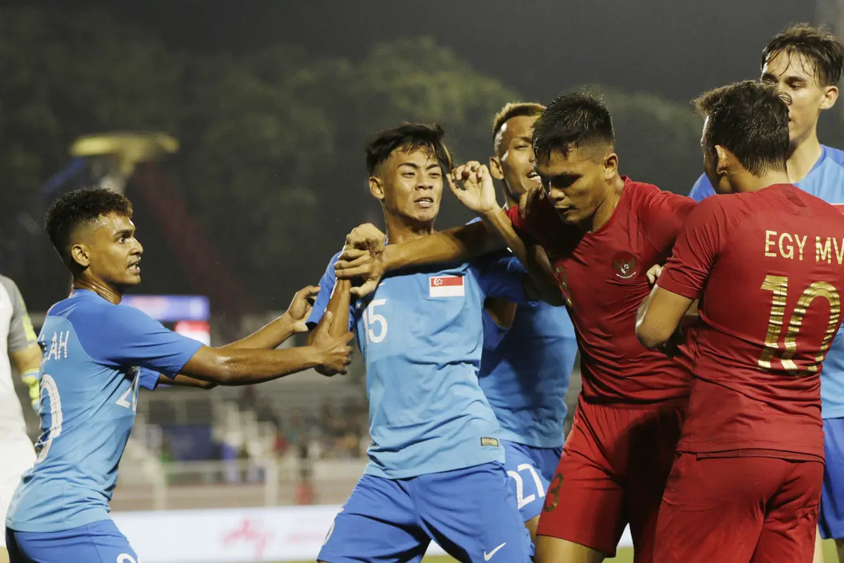 Timnas Indonesia U-22 Vs Singapura U-22