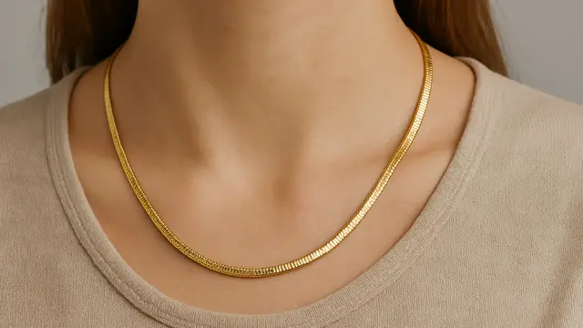 7 Model Kalung Emas yang Nyaman Dipakai Sehari-hari, Tetap Modis Tanpa Ribet