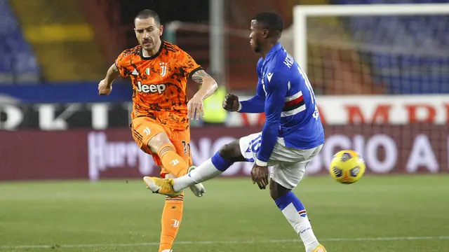 Foto Liga Italia: Bungkam Sampdoria, Juventus Tempel Duo Milan