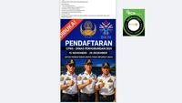 Cek Fakta: Tidak Benar Link Pendaftaran CPNS Dinas Perhubungan Periode 15 November-20 Desember