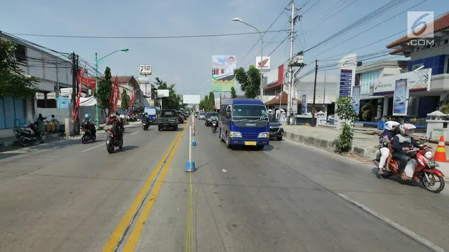 H-3 Lebaran, Jalan Arteri Pantura Ramai Lancar