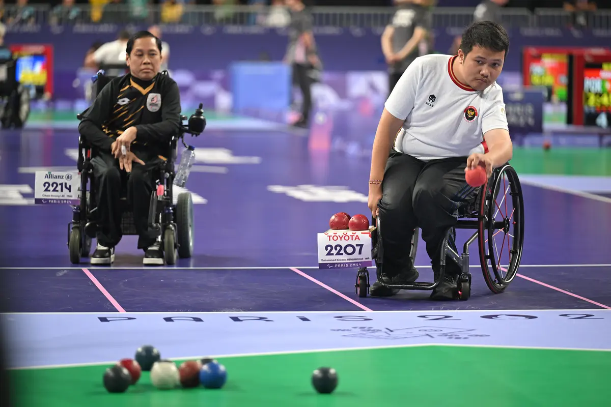 Kesuksesan Tim Boccia Indonesia dalam Raih Medali Sudah Terlihat Sejak Pertandingan Pertama Paralimpiade Paris 2024