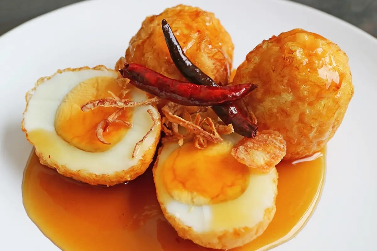 resep telur rebus goreng saus asam manis
