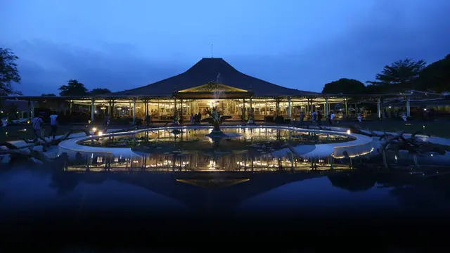 Istana Pura Mangkunegaran di Solo.