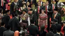 Di saat yang sama, Jokowi menambahkan, SDM yang dipersiapkan Indonesia harus mendapat lapangan kerja untuk bisa menghasilkan produktivitas nasional. (Liputan6.com/Faizal Fanani)