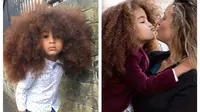 Jadi model cilik dengan rambutnya yang unik, sang ibu akui dirinya kesusahan mencari sekolah untuk putranya. Sumber: IG: @faroukjames & brightside