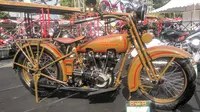 Ribuan motor antik dan unik mengikuti perhelatan tahunan Djogjantique Day 2019 di Mandala Krida Yogyakarta (Liputan6.com/ Switzy Sabandar)