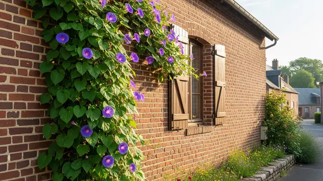 Morning Glory (Ipomoea purpurea)/Gemini AI