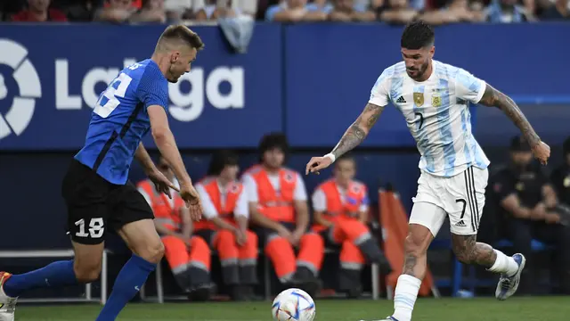 Lionel Messi Borong Lima Gol, Argentina Bungkam Estonia