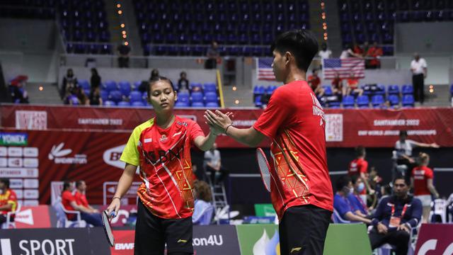 Rafli Ramanda/Az-Zahra Putri Dania - Kejuaraan Dunia Junior 2022 - Bulu Tangkis