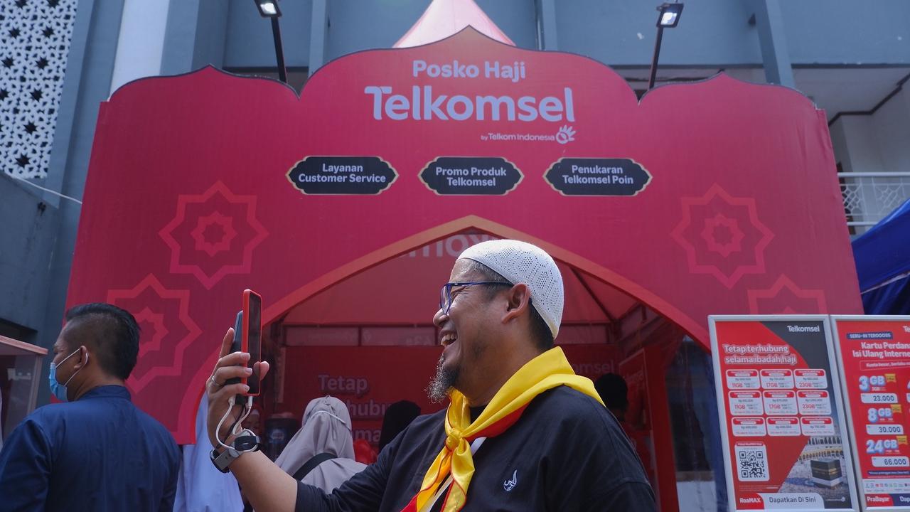 Telkomsel hadirkan Paket RoaMAX Haji khusus bagi para jemaah haji (Telkomsel)