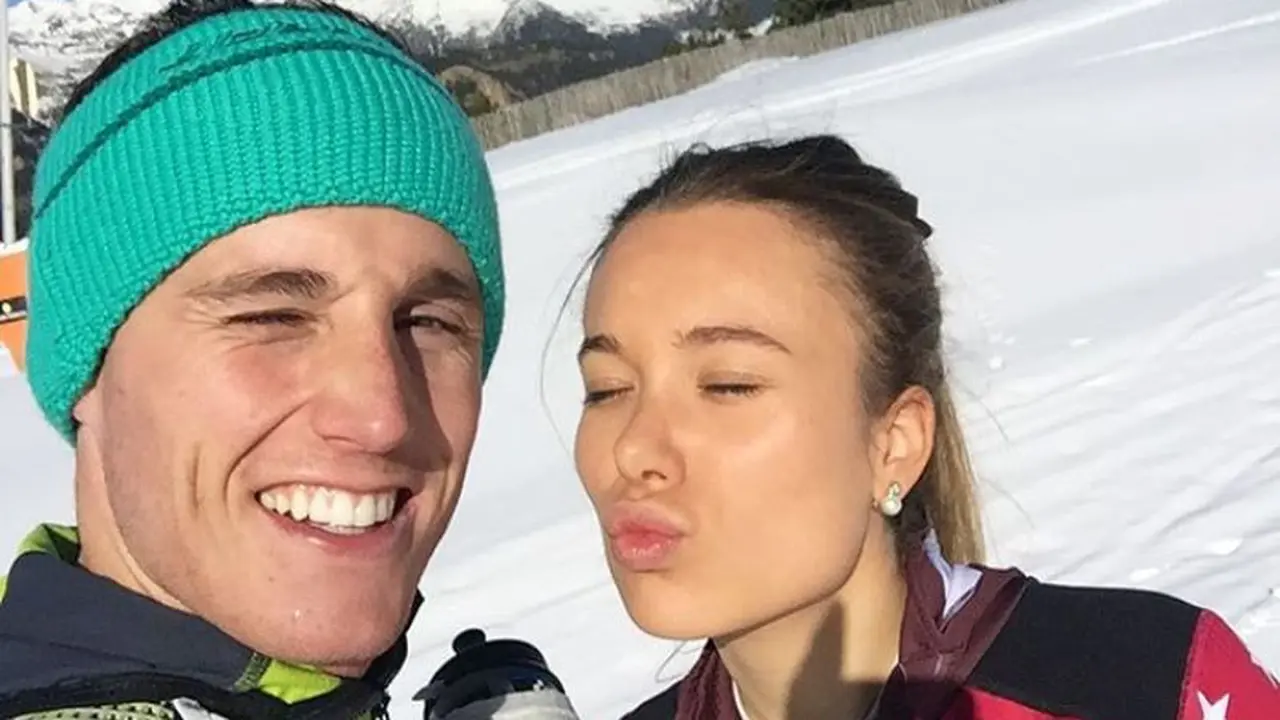 Pol Espargaro (kiri) dan Carlota Bertran.