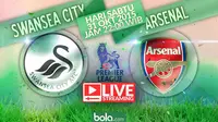 Susunan Pemain Swansea City Vs Arsenal