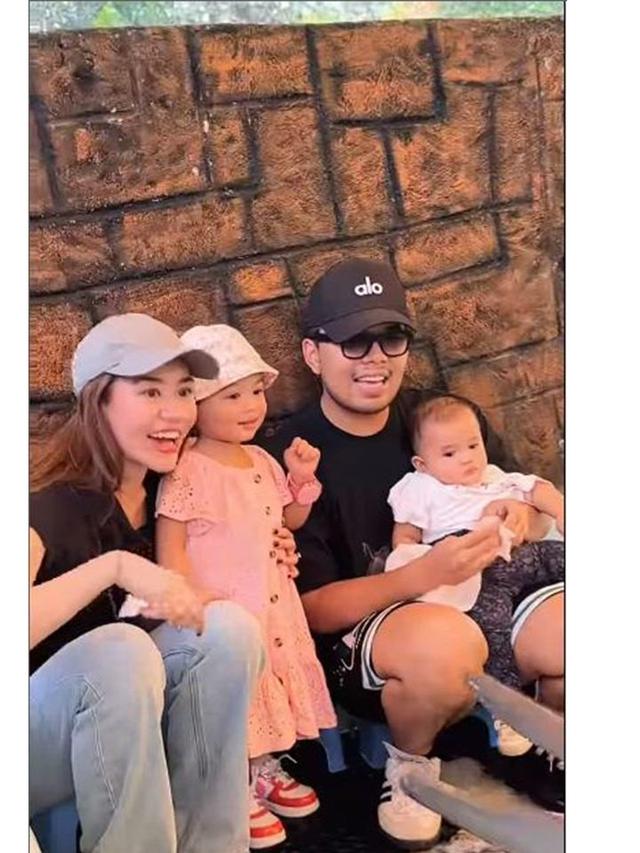 7 Momen Thariq dan Aaliyah Massaid Ajak Ameena dan Azura Tamasya, Simulasi Jadi Orang Tua