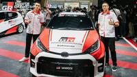 Ryan Nirwan (kiri) dan Adi Indiarto (kanan) pereli baru yang masuk dalam skuad Toyota Gazoo Racing Indonesia (ist)