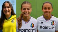 Isabel Kopp, Isabelle Nottett, dan Pauline van de Pol (Dok Fortuna Sittard dan Telstar Vrouwen)