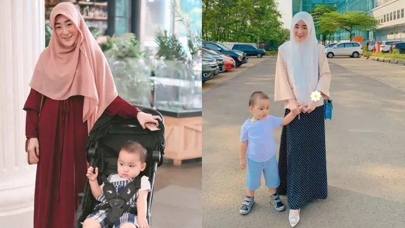 Jadi Single Mother, Ini 6 Potret Kebersamaan Larissa Chou dan Buah Hatinya