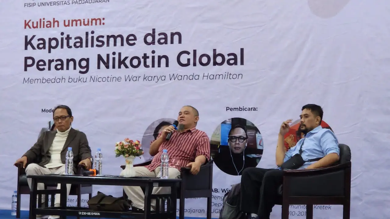 Saat Aktivis Tembakau Hingga Akademisi Bahas Perang Nikotin Global