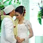 Akad nikah Sonya Fatmala dan Hengky Kurniawan, foto: Panji Diksana/Liputan6.com