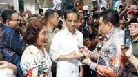 Presiden Joko Widodo meresmikan Pasar Ikan Modern Muara Baru, Jakarta. Dok BNI